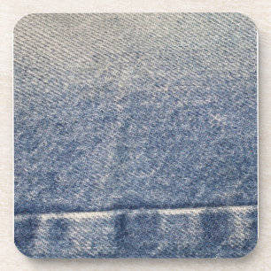 Faded Jeans / Denim Fabric Coaster
