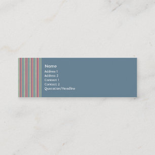 Faded Jeans Profile Card