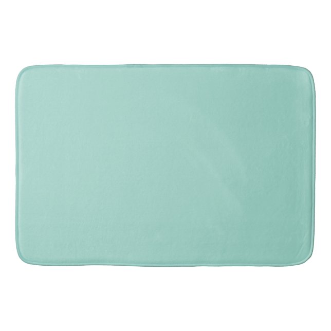 Faded Mint Bath Mat (Front)