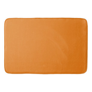 Faded Orange,Indian Yellow,Pale Copper, Bath Mat