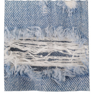 Faded Ripped Jeans Texture