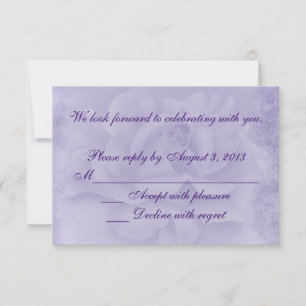 Faded Rose RSVP