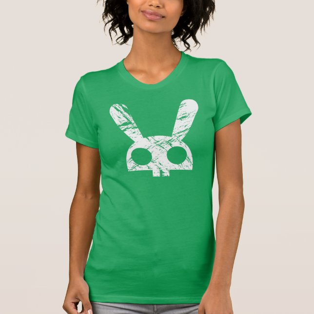 Faded Skull Bunny T-Shirt (Front)