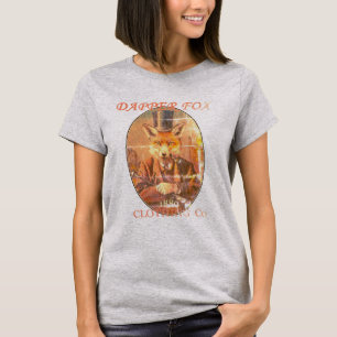 Faded Vintage Victorian Fox T-shirt