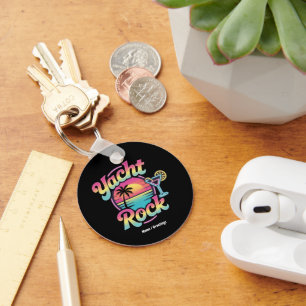 Faded Yacht Rock Boat Party – Smooth Sounds & Coas Keychain