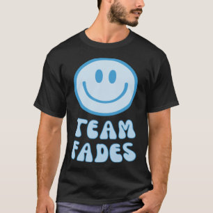 Fades or Braids Gender Reveal Retro Team Fades T-Shirt
