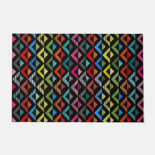 Fading Half-Diamonds Doormat