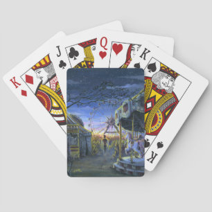Fading Playing Cards