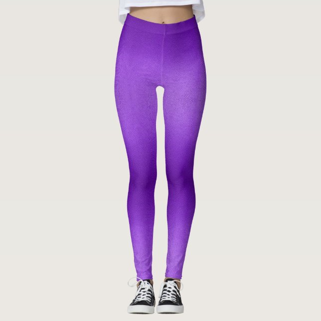 Fading Purple Leggings (Front)