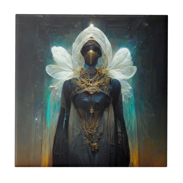 Fae Guardian Fantasy Tile (Front)