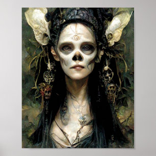 Fae Of Death 3 Dark Imaginaire Art Poster