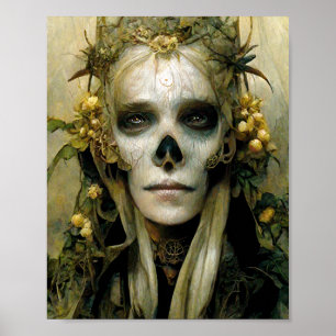 Fae Of Death 4 Dark Imaginaire Art Poster