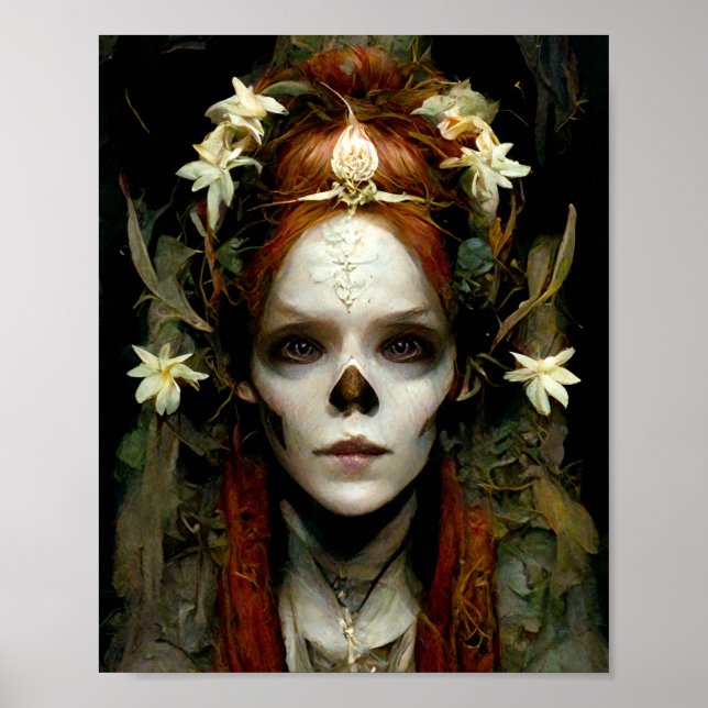 Fae Of Death 5 Dark Fantasy Art Poster (Front)