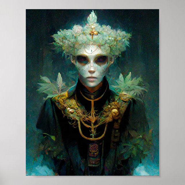 Fae Prince Fantasy Art Poster (Front)