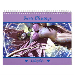 Faerie Blessings Fantasy Calendar