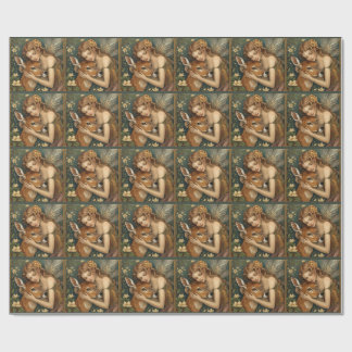 Faerie Embrace-Nature's tender heart Wrapping Paper