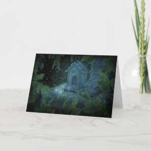 Faerie House Fae Pagan Greeting Card