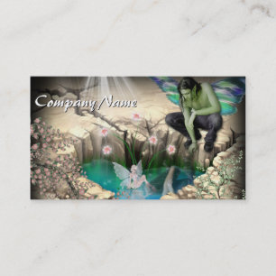 Faerie in Elven Pond Business Card