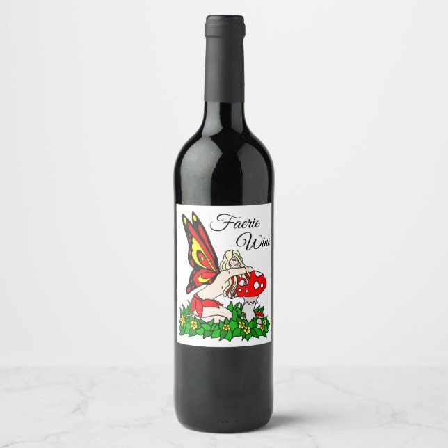 Faerie Wine Label (Front)