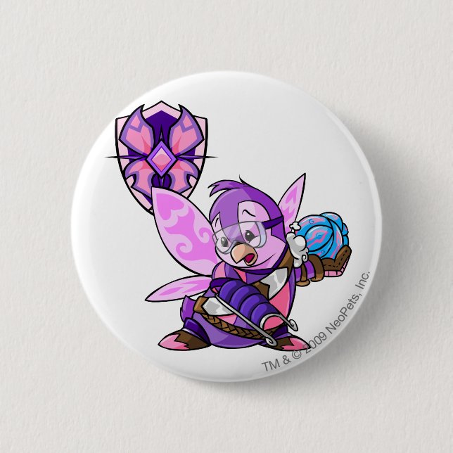 Faerieland Team Captain 1 2 Inch Round Button (Front)
