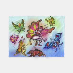 Faeries Fleece Blanket