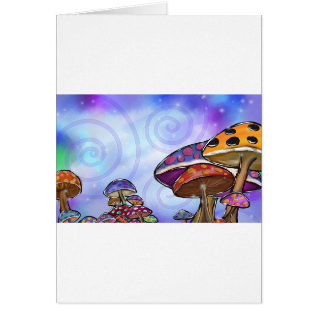 Faery Mushroom Art (Front)