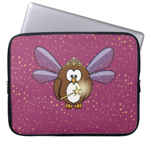 faery owl laptop sleeve