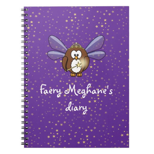 faery owl notebook (Front)