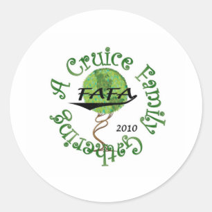FAFA CLASSIC ROUND STICKER