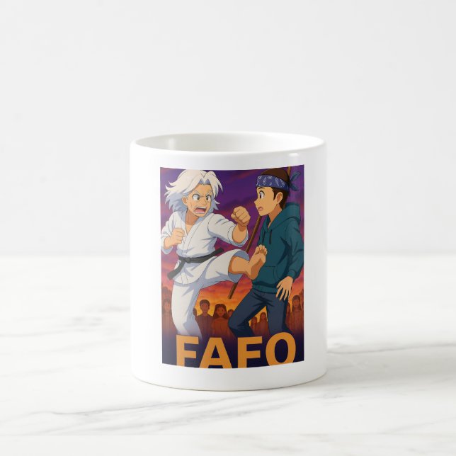 FAFO – Experience Wins Every Time Coffee Mug (Center)