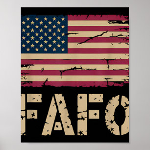 Fafo Flag _1  Poster