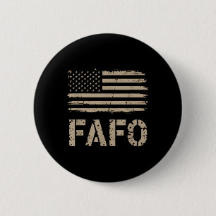 Fafo Flag  2 Inch Round Button
