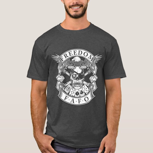 FAFO in White T-Shirt (Front)