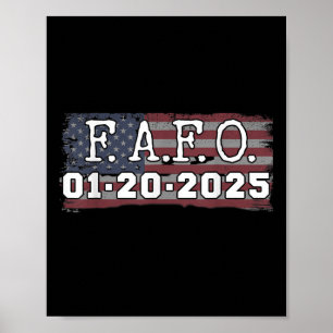 Fafo January 20, 2025 Us Presidential Inauguration Poster