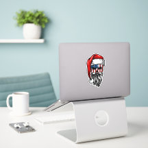 FAFO Santa Custom-Cut Vinyl Sticker