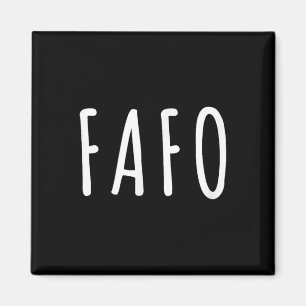 Fafo Trump, Donald Trump Fafo  Magnet