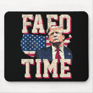 Fafo Trump Flag Funny Mouse Pad