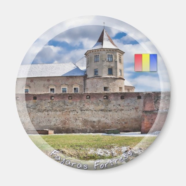 Fagaras Fortress Magnet (Front)