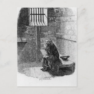 Fagin in the Condemned Cell Postcard
