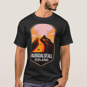 Fagradalsfjall 2022 Mountain Volcano Erupted Icela T-Shirt