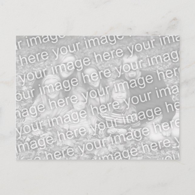 Faible coût, faites votre propre carte postale (Devant)