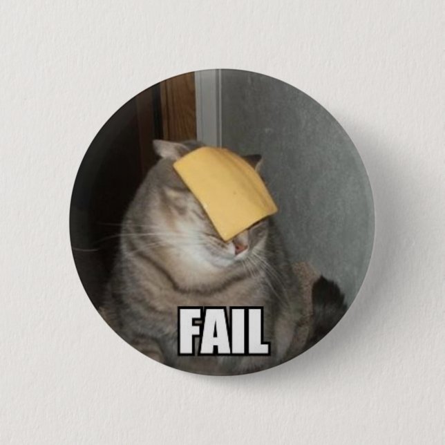FAIL 2 INCH ROUND BUTTON (Front)
