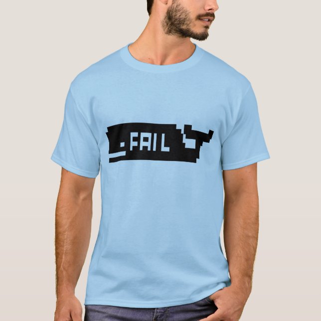 Fail Whale Shirt (Various colour choices) (Front)