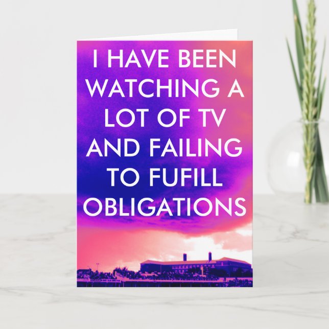 failure card (Front)