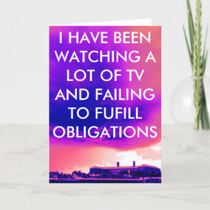 failure card