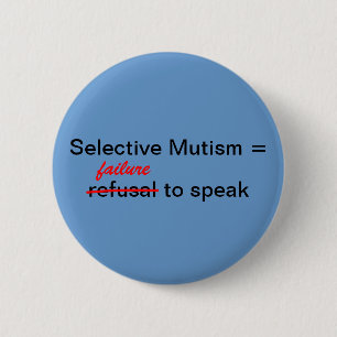 Failure Not Refusal 2 Inch Round Button