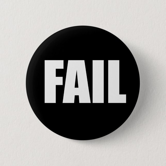failwht 2 inch round button (Front)