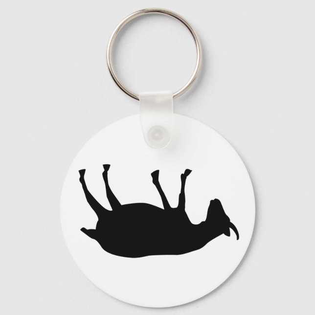Fainting Goats Keychain (Front)