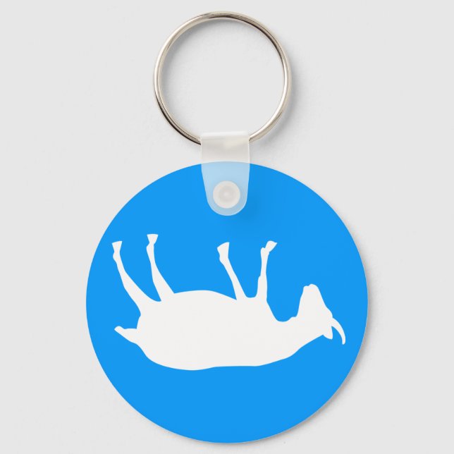 Fainting Goats Keychain (Front)