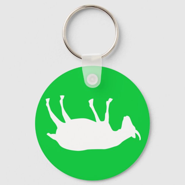 Fainting Goats Keychain (Front)